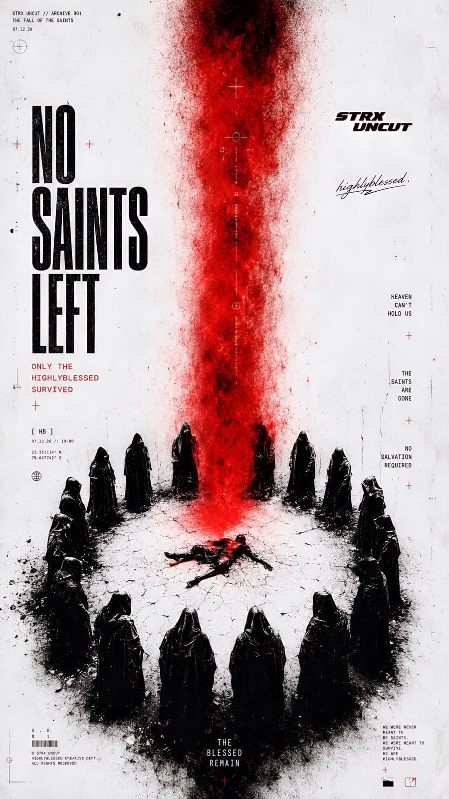 NO SAINTS LEFT poster